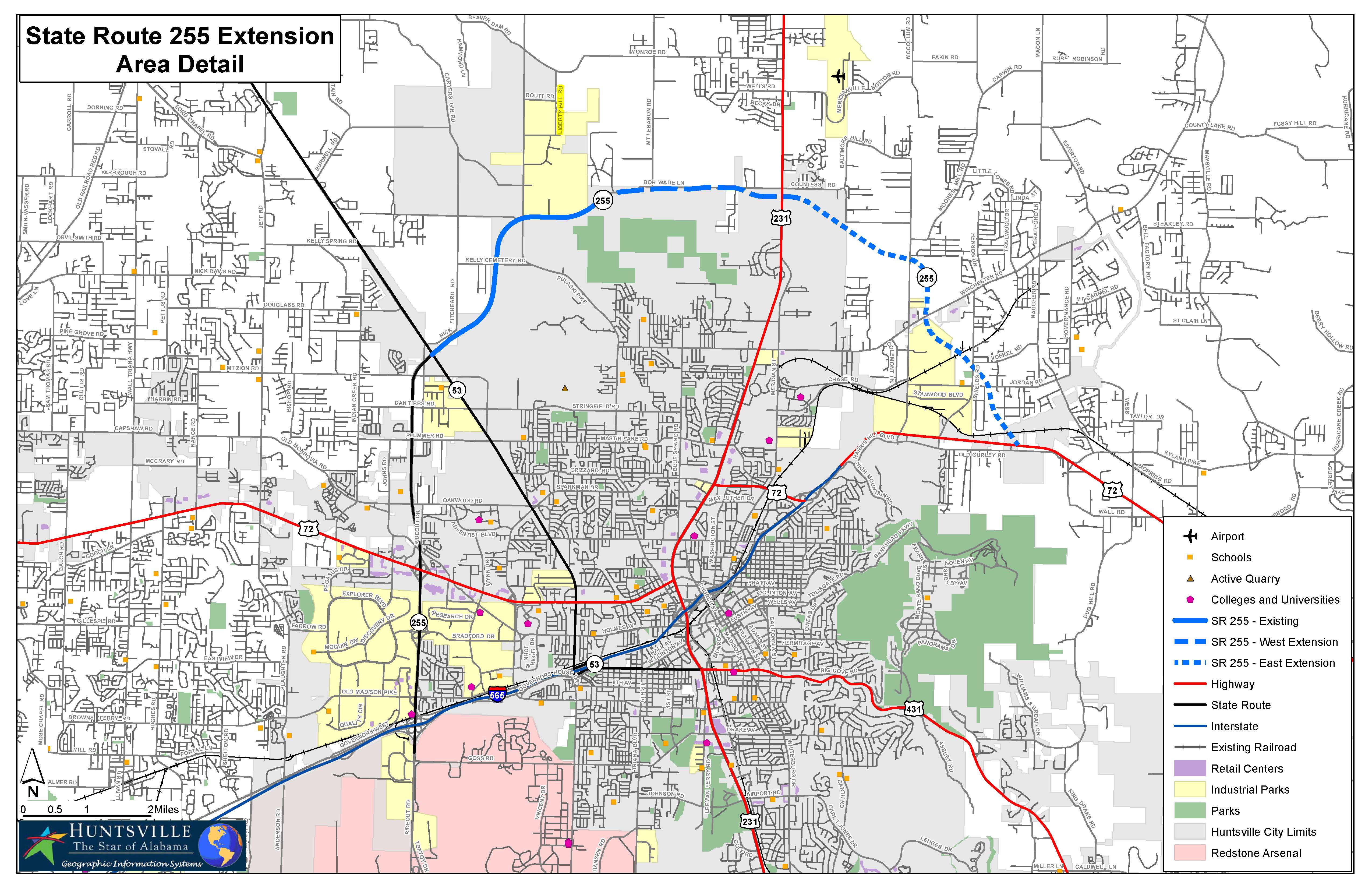 Where the Streets Have More Names Huntsville Area Metropolitan